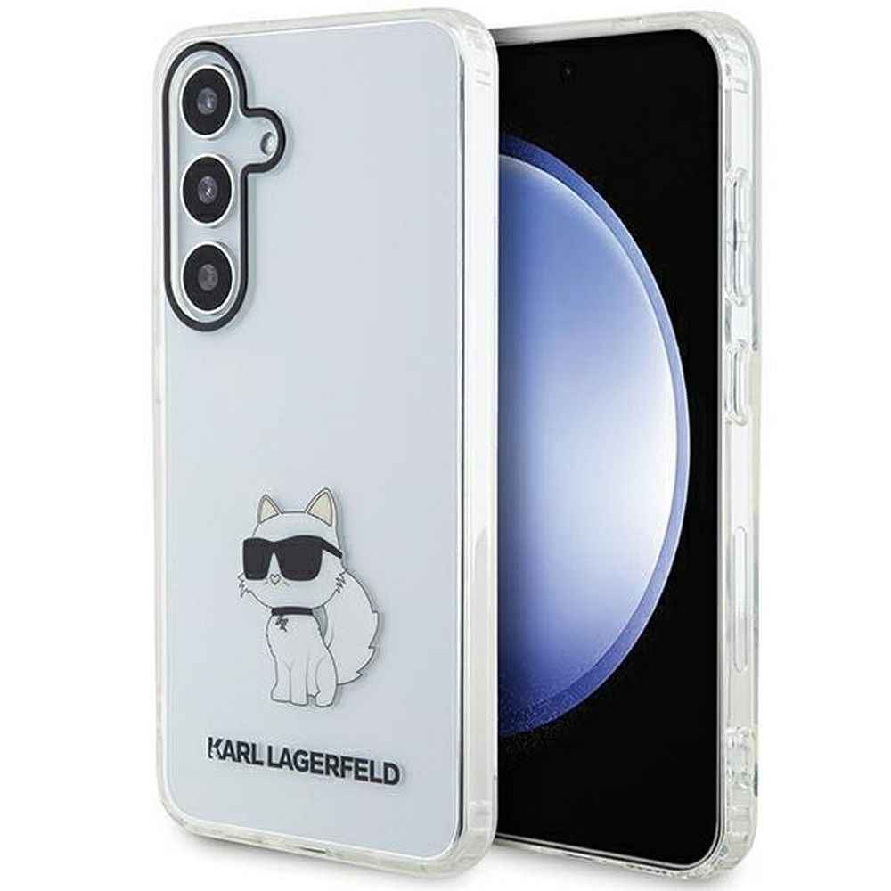 KARL LAGERFELD futerał do SAMSUNG S24 KLHCS24SHNCHTCT (IML NFT CHOUPETTE) transparentny