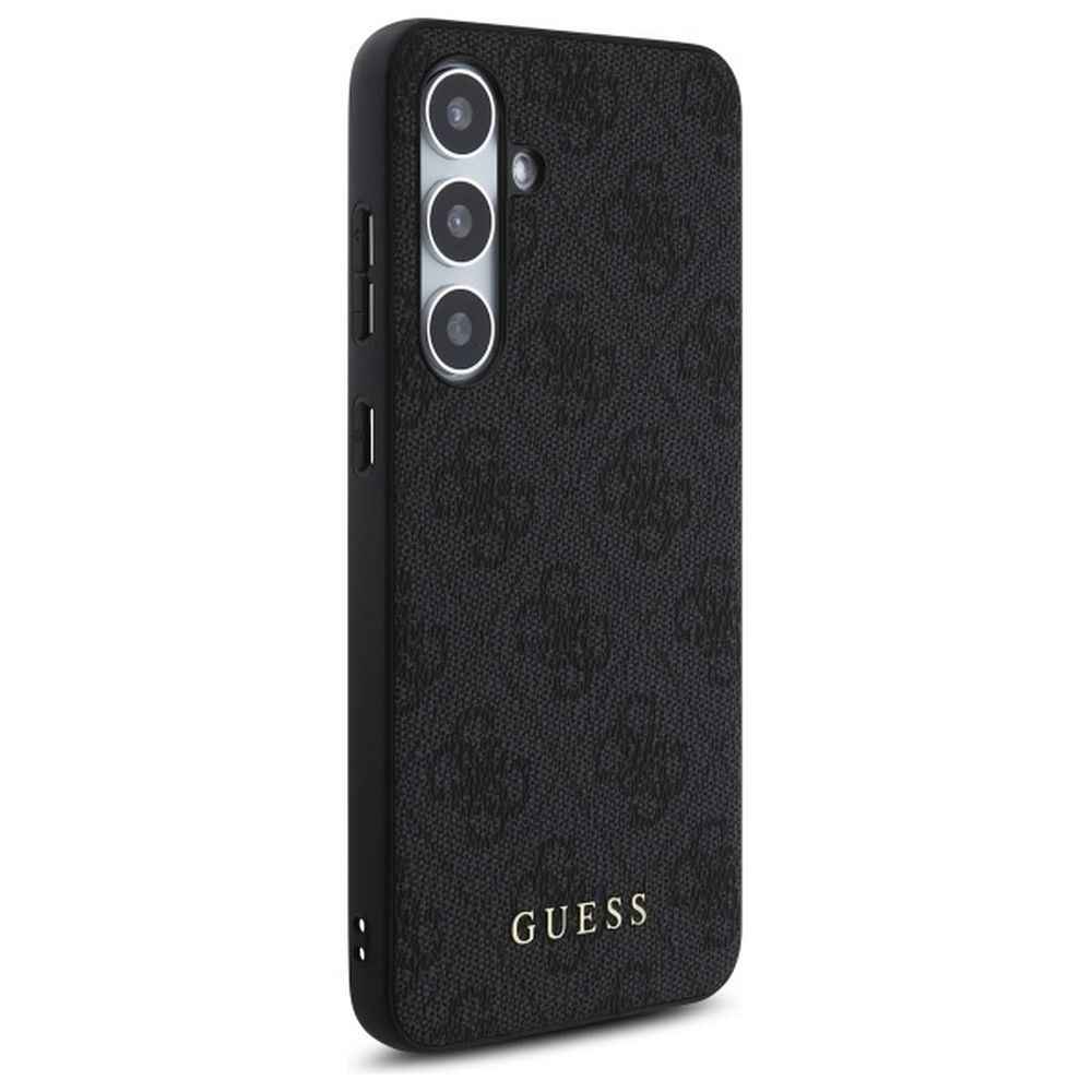 GUESS futerał do SAMSUNG S24 FE GUHCS24FEG4GFGR (HC PU 4G Metal Logo) szary