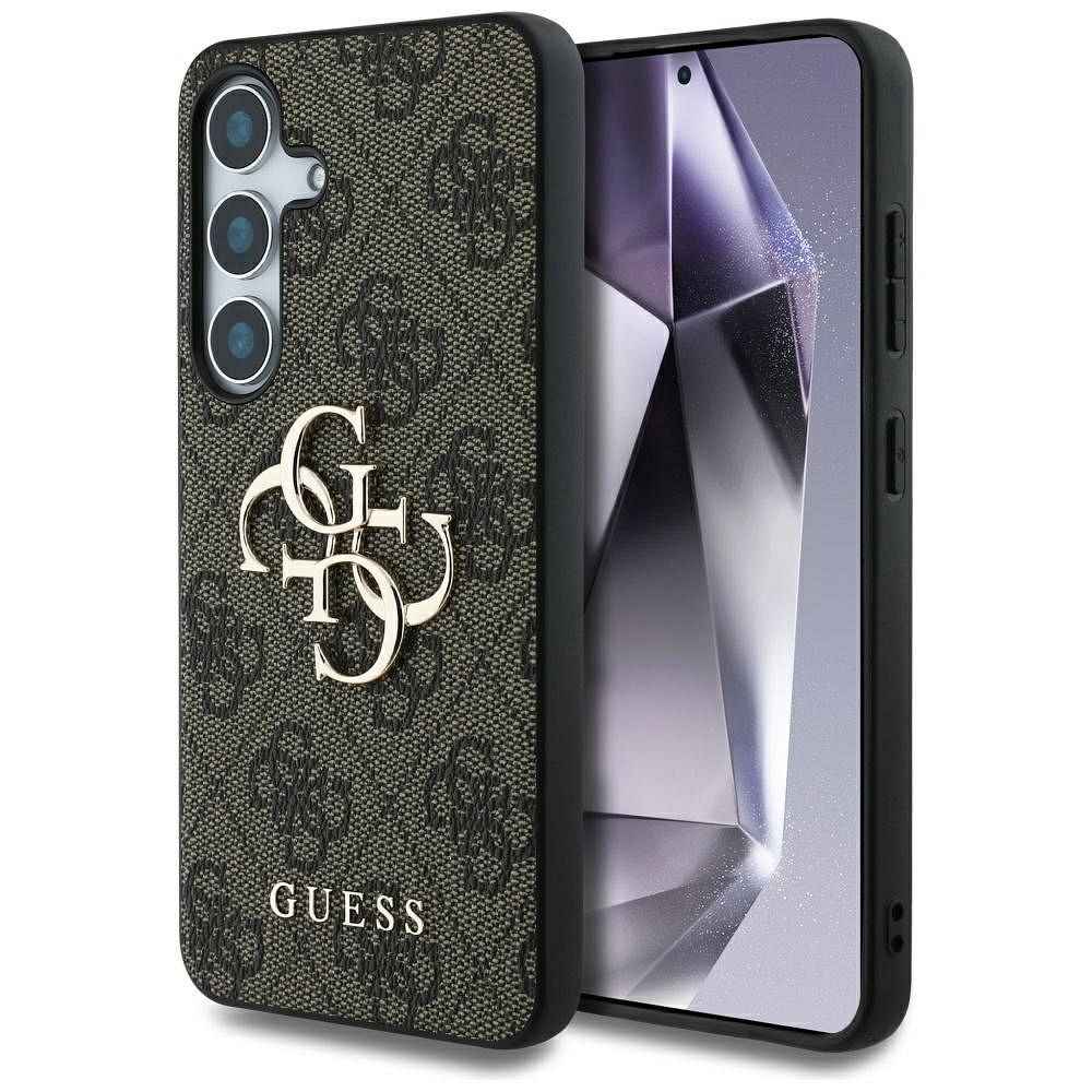 GUESS futerał do SAMSUNG S25 Plus GUHCS25M4GMGBR (Big 4G Logo Classic) brązowy