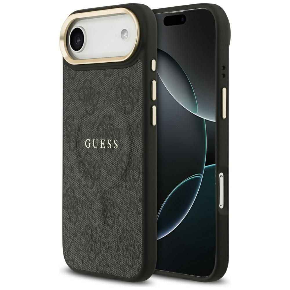 GUESS futerał do IPHONE 17 Air kompatybilny z MagSafe GUHMP17MP4MSEGCK (PU 4G W/ Classic) czarny