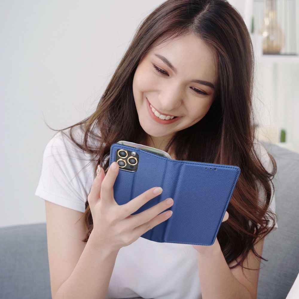Kabura SMART CASE Book do XIAOMI Redmi Note 13 Pro 4G granatowy