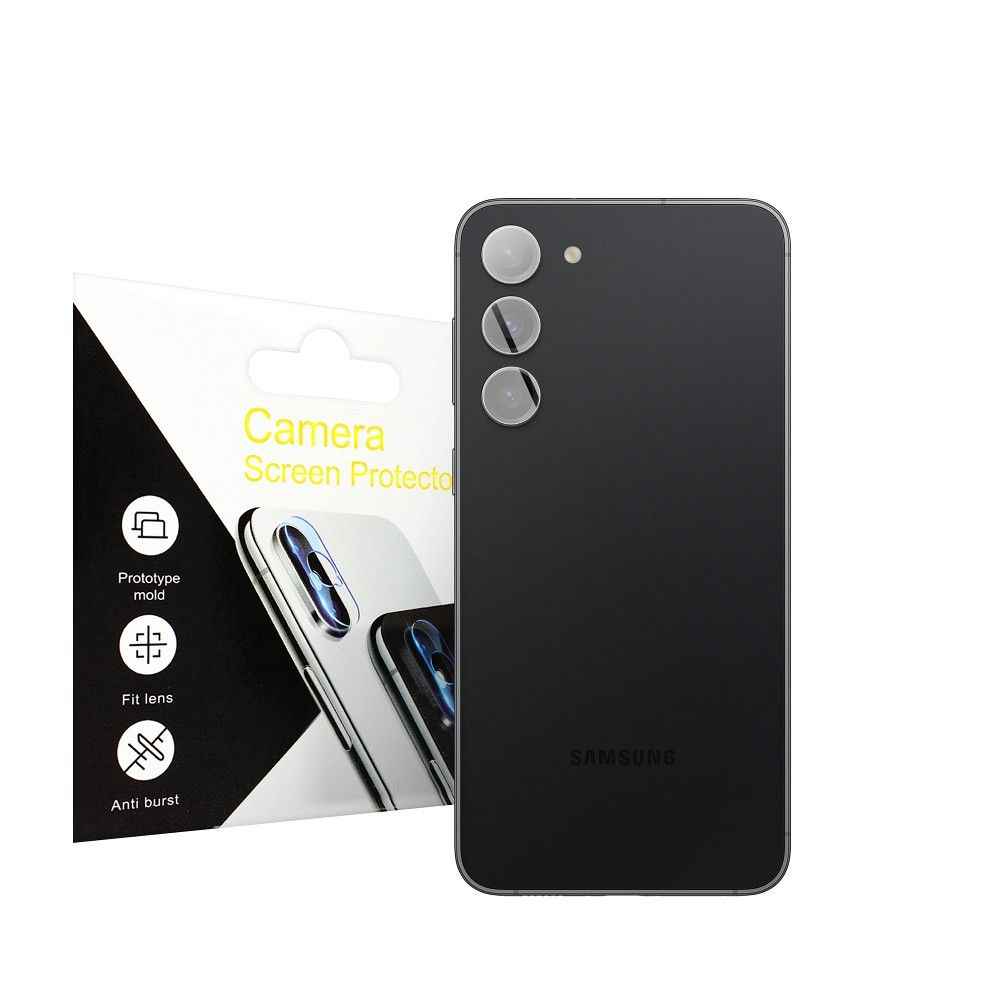 Szkło hartowane Tempered Glass Camera Full Cover - do Samsung S23/23 Plus