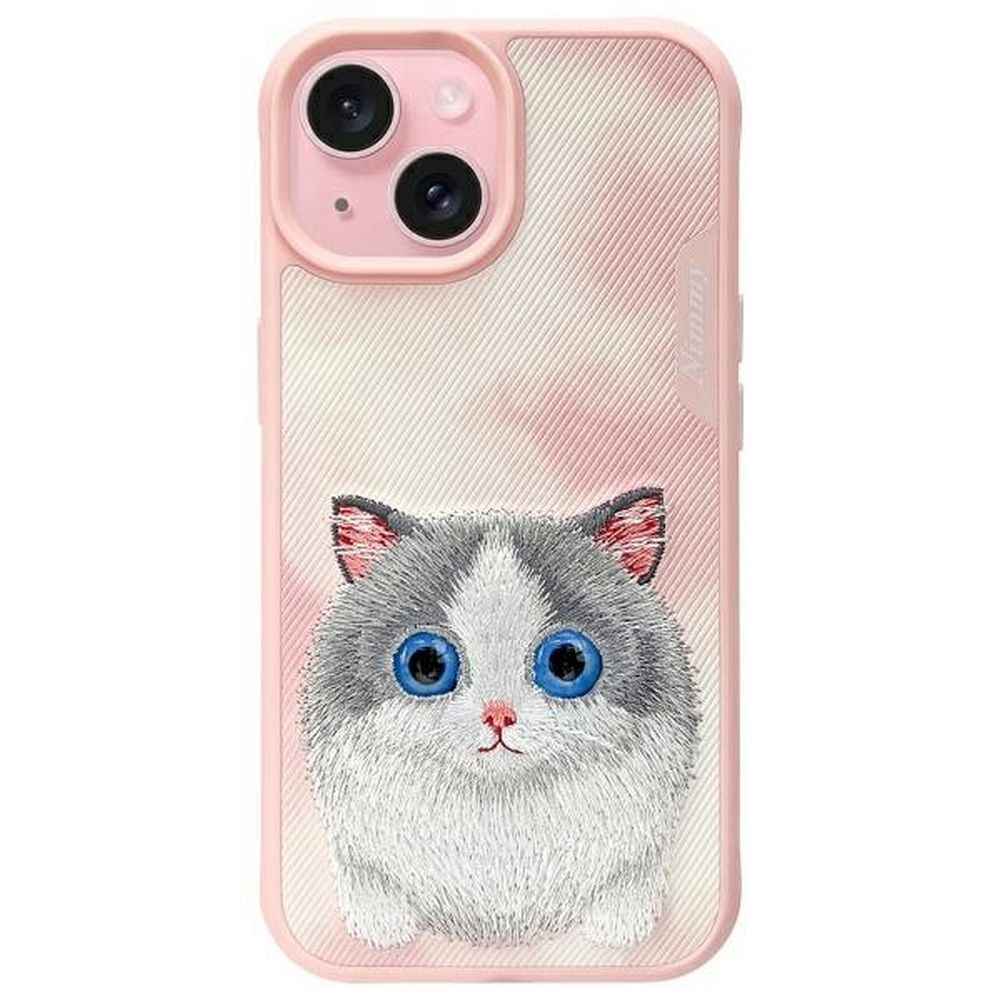NIMMY futerał BIG EYED PET 2.0 Cat do IPHONE 15 różowy