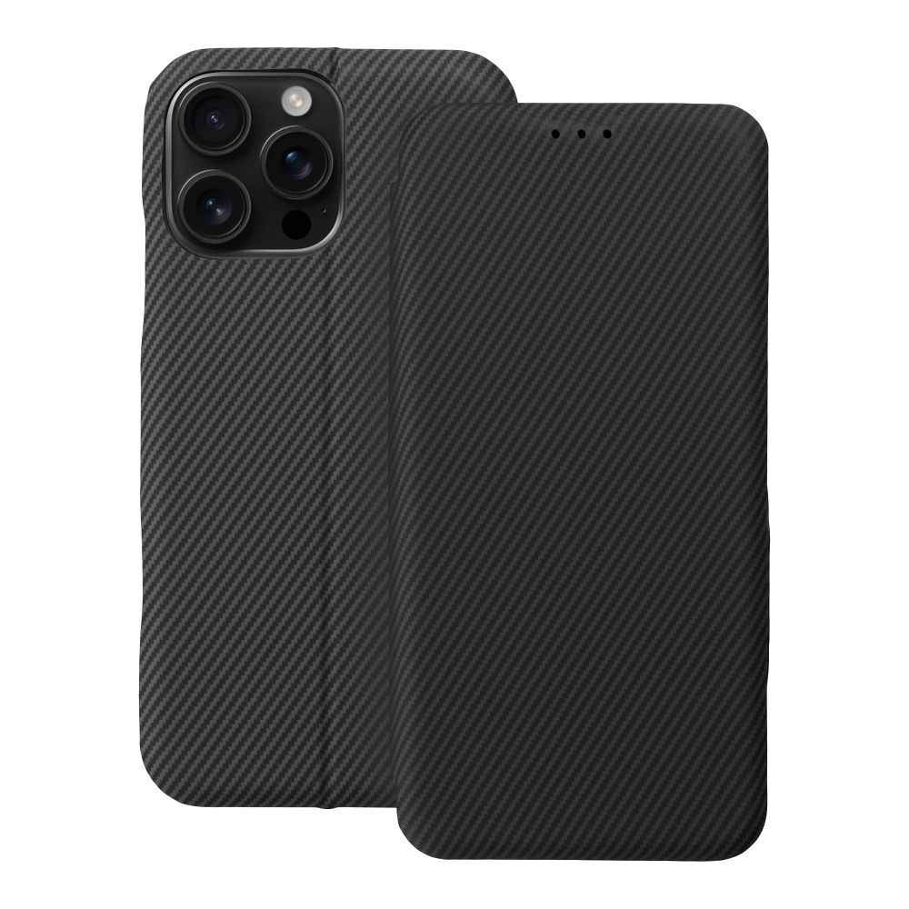 Kabura FOLIO Side Magnet do iPhone 16 Pro Max szary