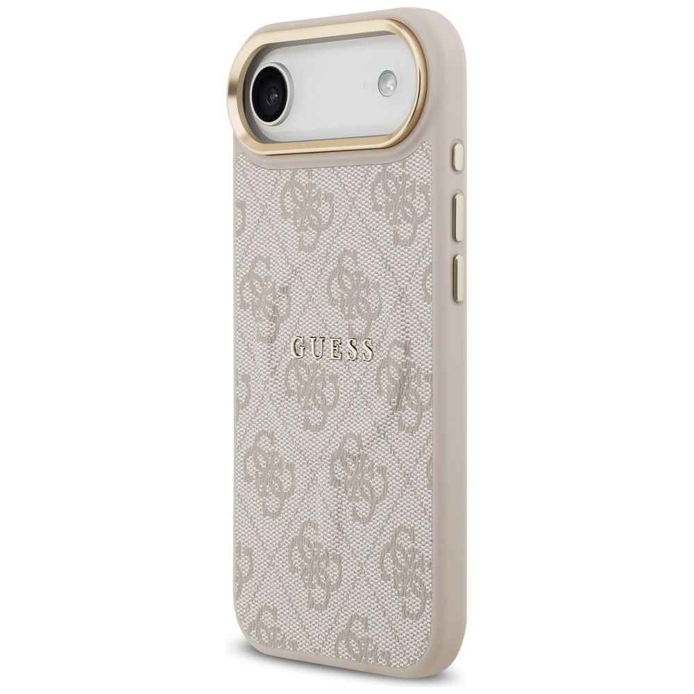 GUESS futerał do IPHONE 17 Air kompatybilny z MagSafe GUHMP17MP4MSEGCP (PU 4G W/ Classic) różowy
