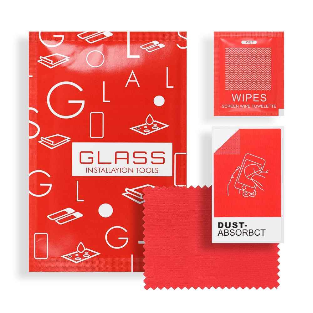 Szkło hybrydowe do iPhone 17 Pro Max Forcell Flexible 5D czarne