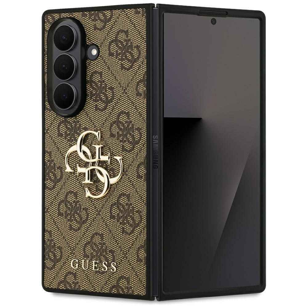 GUESS Etui do Samsung Z Fold7 GUHCZFD74GMGBR (4G PU Big Logo) brązowy