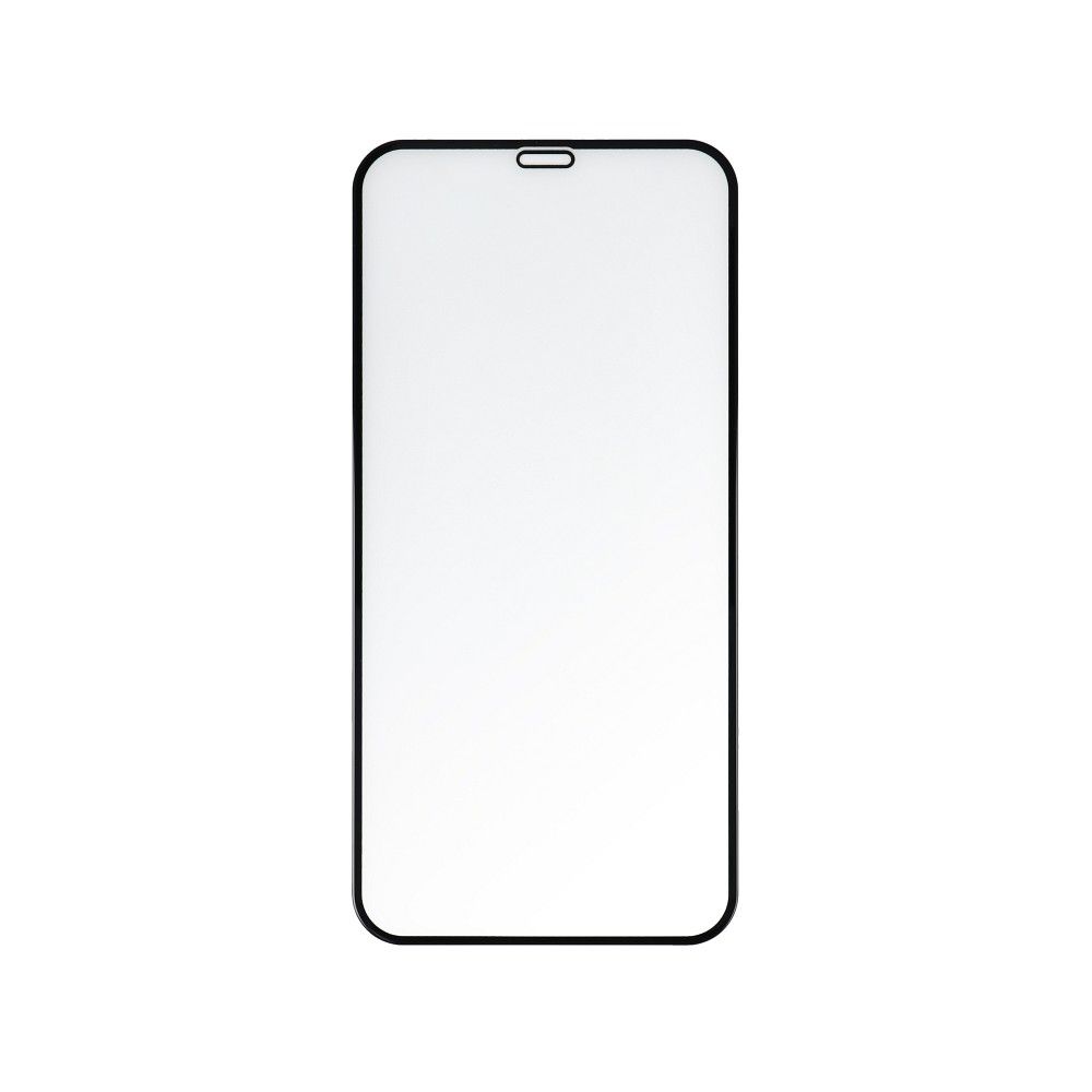 Grafika przedstawia produkt 5D Full Glue Tempered Glass - do iPhone X / XS / 11 Pro (MATTE) czarny dostępny w sklepie Etui24.