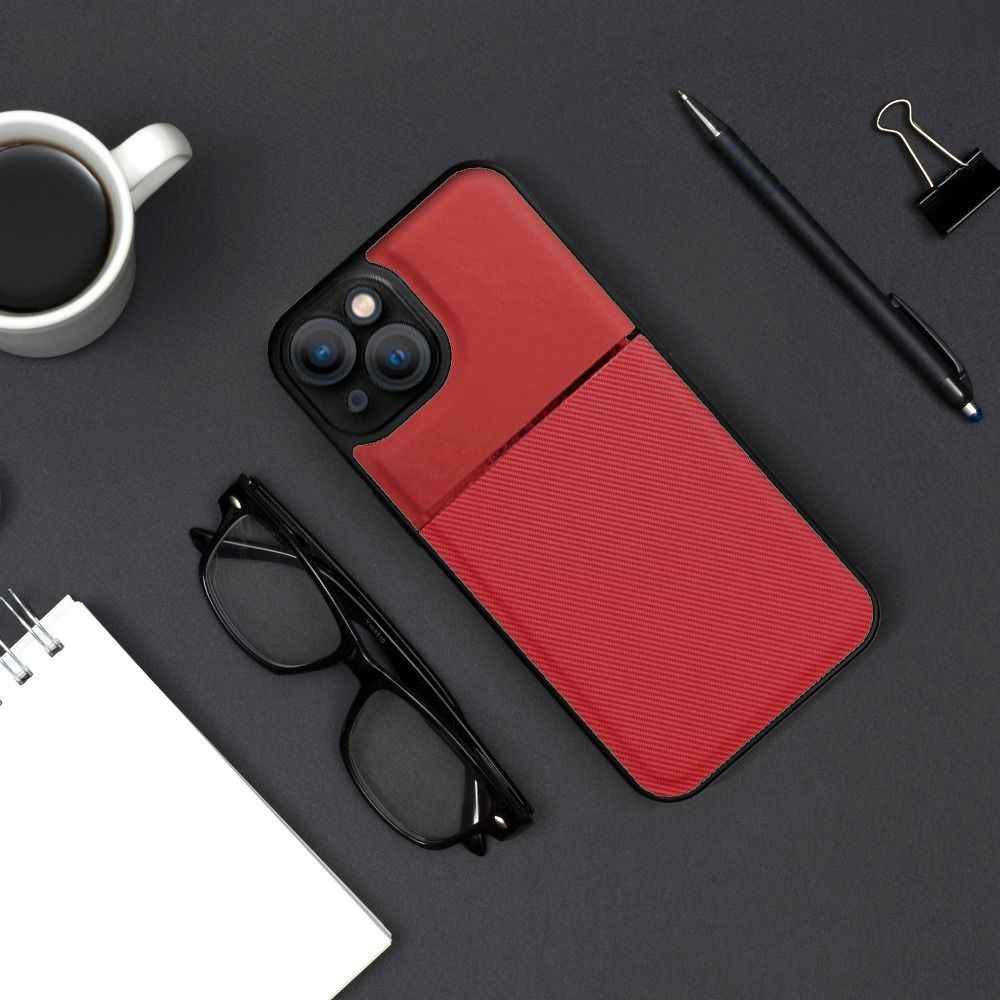 Etui NOBLE do XIAOMI POCO M4 Pro 5G / Redmi Note 11T 5G / Redmi Note 11S 5G czerwony