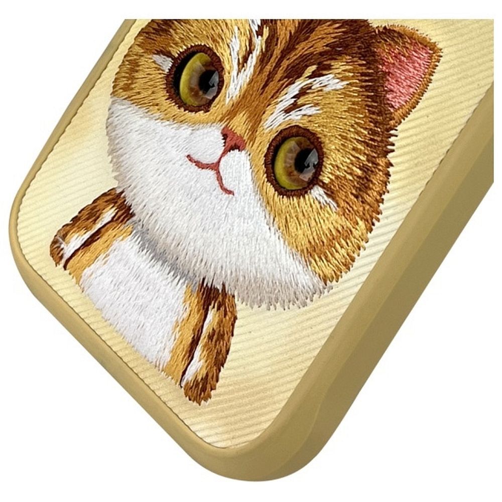 Grafika przedstawia NIMMY futerał BIG EYED PET 2.0 Cat do iPhone 16 Pro Max khaki