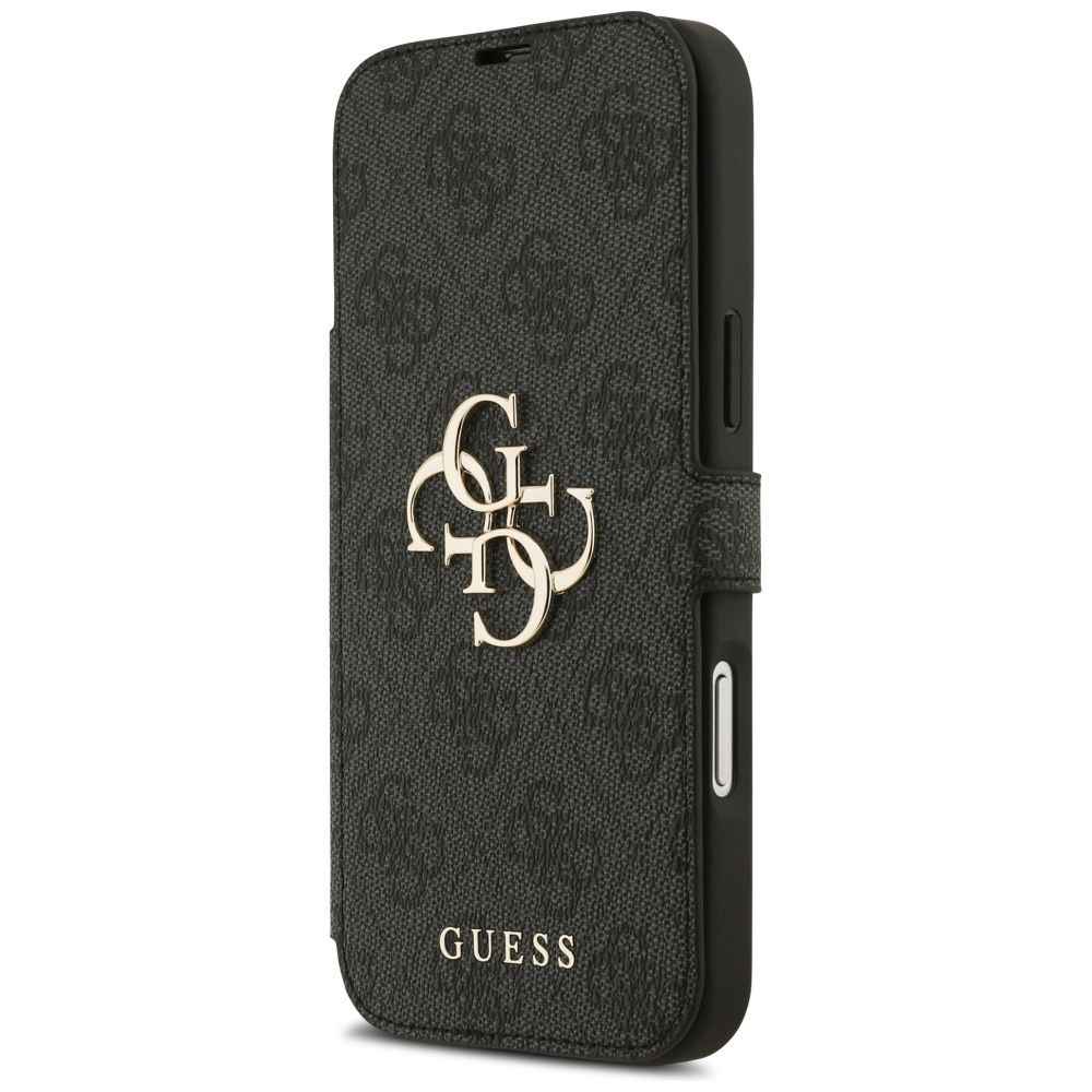 GUESS kabura do IPHONE 17 Pro Max GUBKP17X4GMGGR (PU 4G Metal Logo) czarna