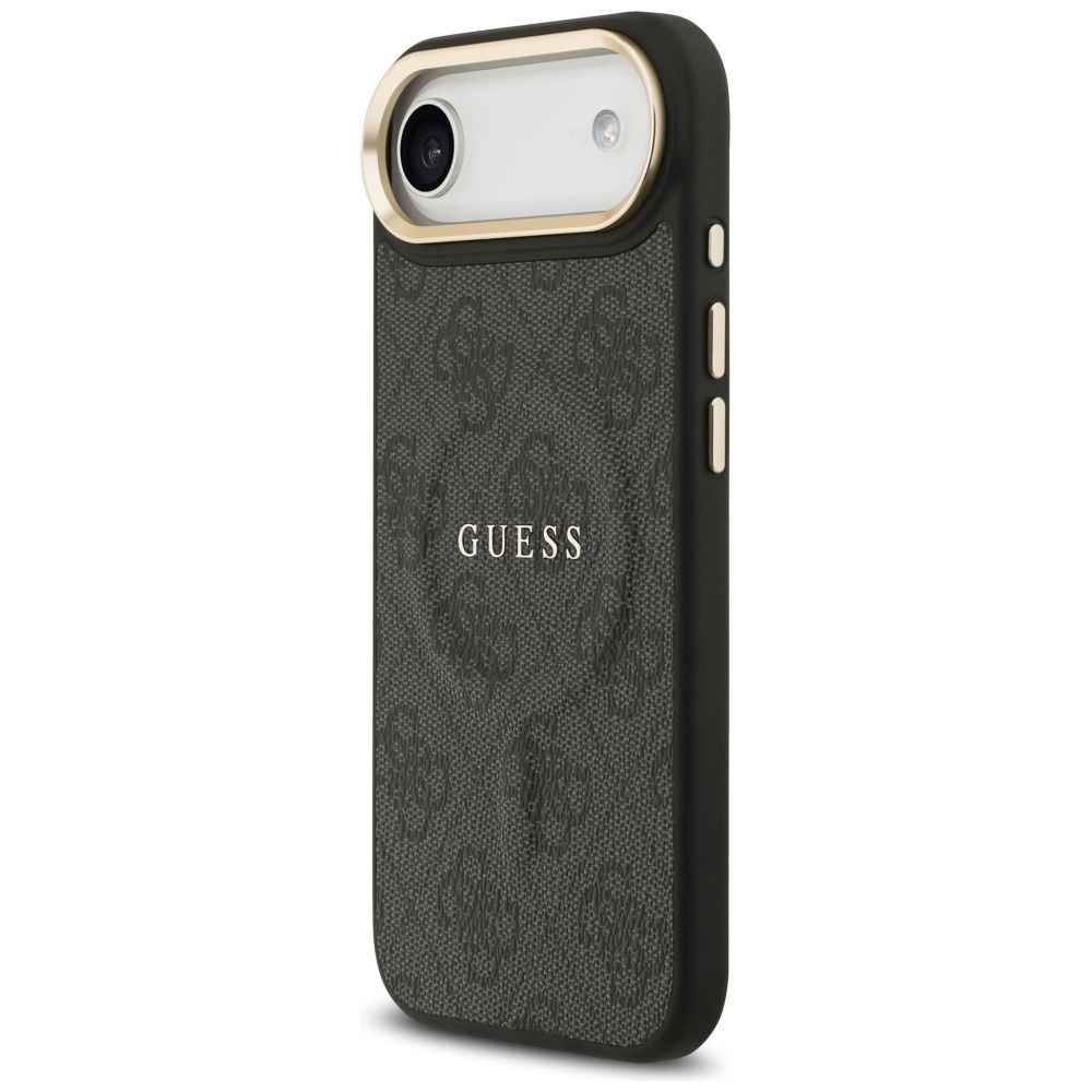 GUESS futerał do IPHONE 17 Air kompatybilny z MagSafe GUHMP17MP4MSEGCK (PU 4G W/ Classic) czarny
