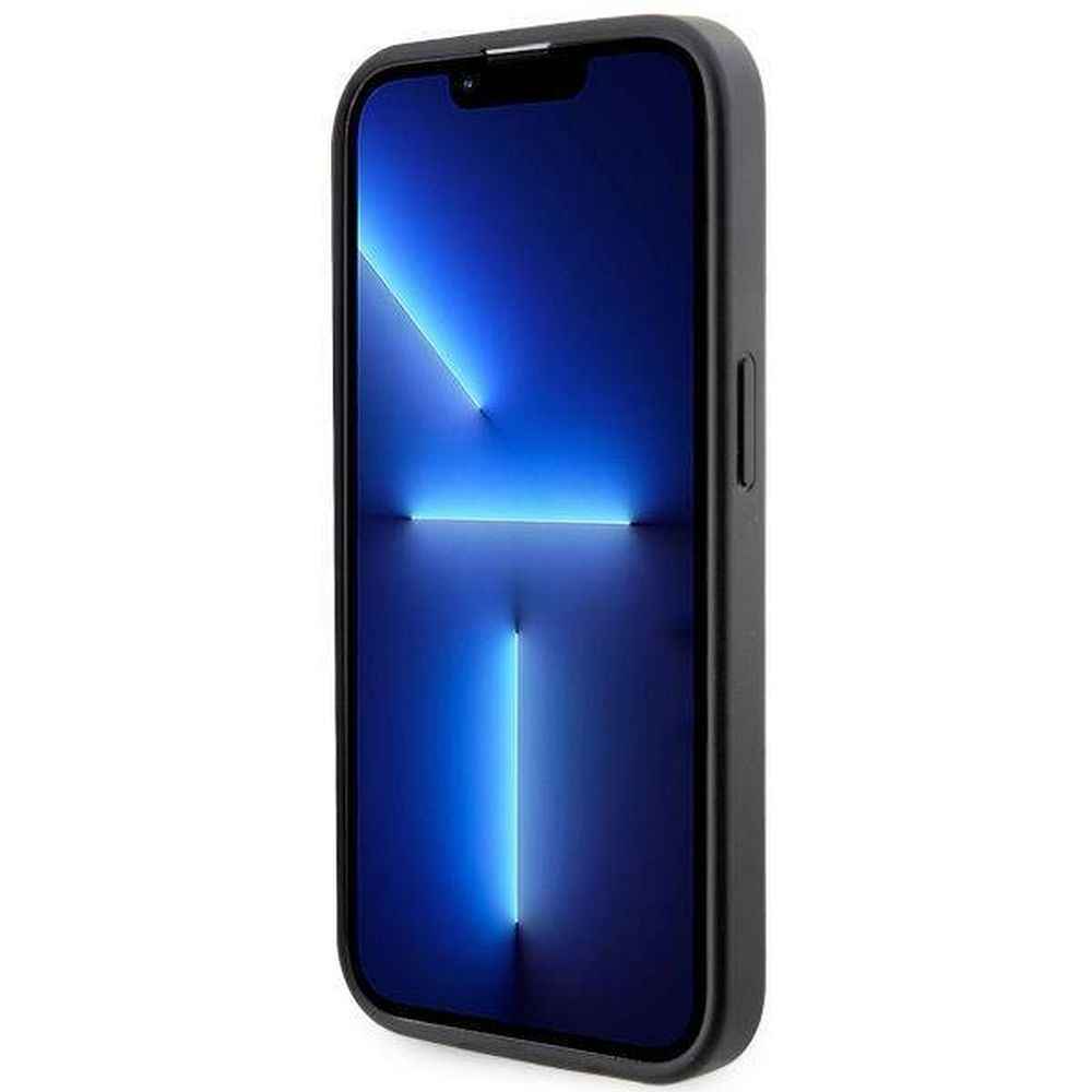 GUESS futerał do IPHONE 14 Pro Max kompatybilny z MagSafe GUHMP14XP4RPSK (4G Printed Stripes) czarny