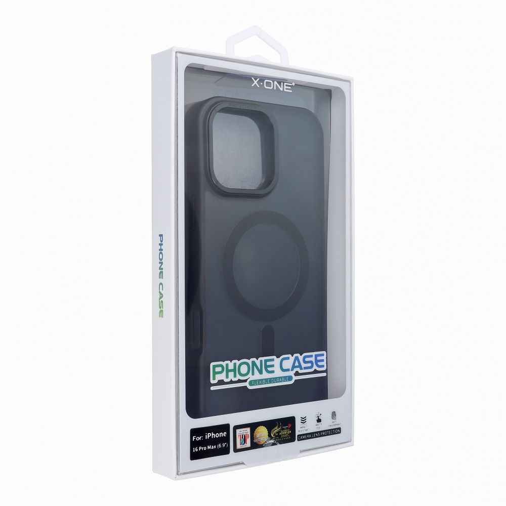 Futerał X-ONE Dropguard Magnetic Case Air (kompatybilny z MagSafe) - do Apple iPhone 16 Pro Max czarny