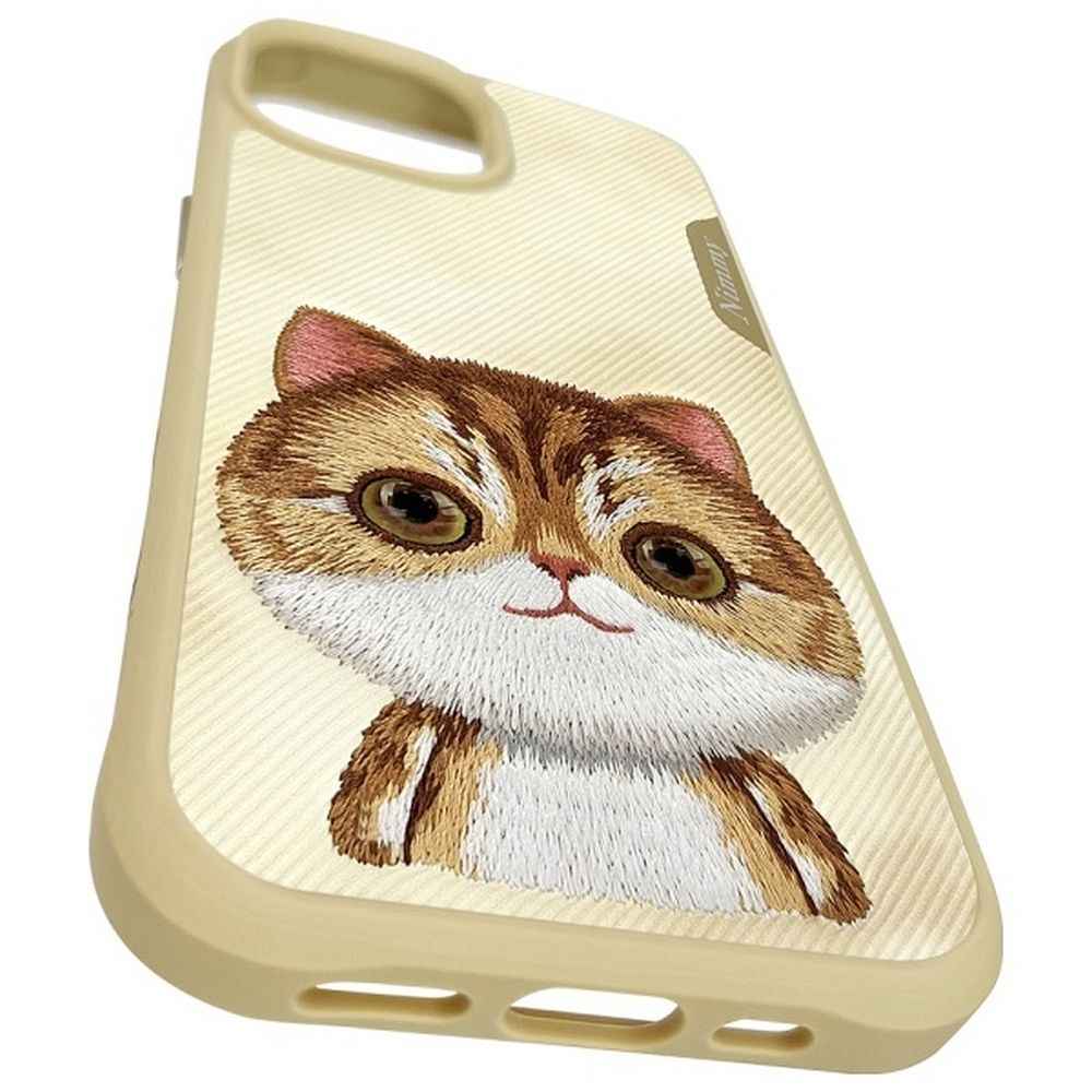 NIMMY futerał BIG EYED PET 2.0 Cat do IPHONE 15 khaki