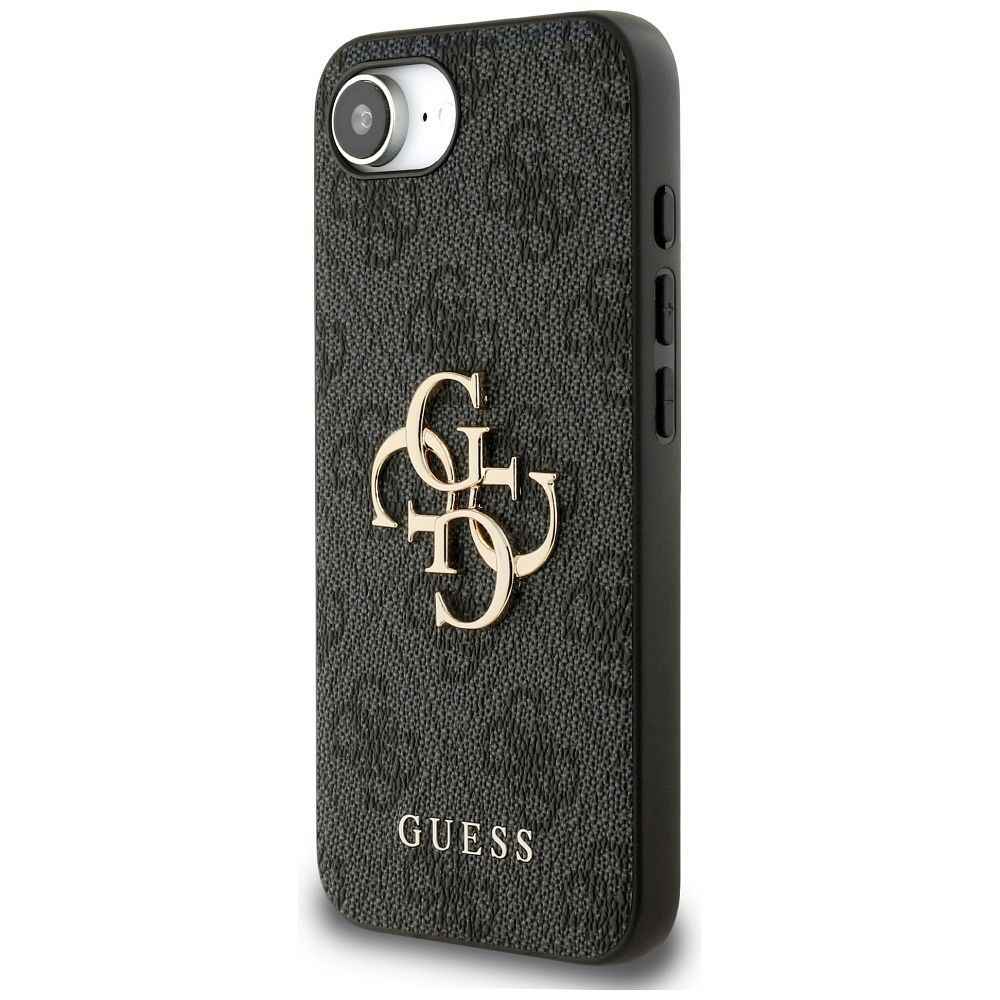 GUESS futerał do IPHONE 16e (SE 4 2025) GUHCPSE44GMGGR (4G PU Big Logo) czarny
