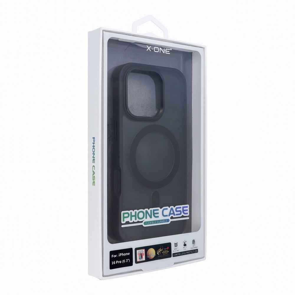 Etui X-ONE Dropguard Magnetic Case Air (kompatybilny z MagSafe) - do Apple iPhone 16 Pro czarny