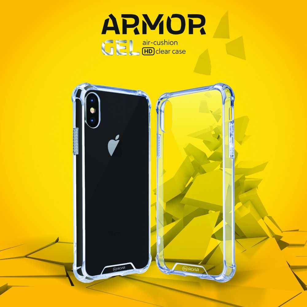 ROAR Etui ARMOR JELLY do iPhone 17 Pro Max transparentny