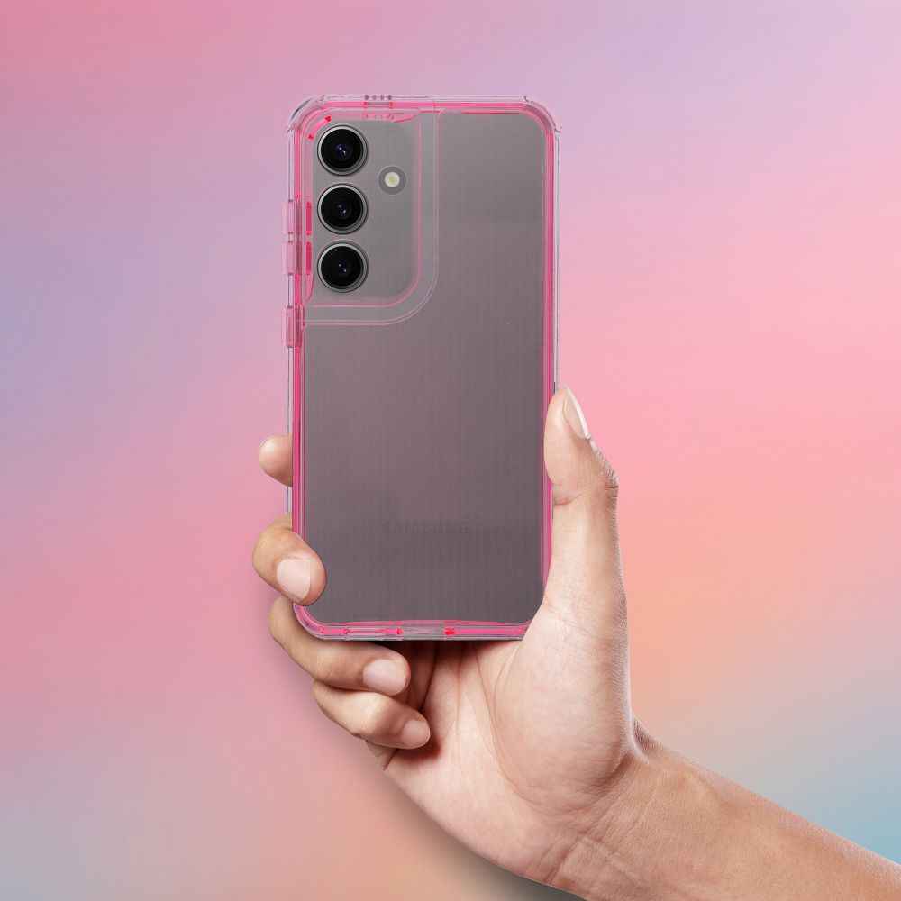 Futerał MATRIX CLEAR do SAMSUNG S20 FE / S20 FE 5G pudrowy róż