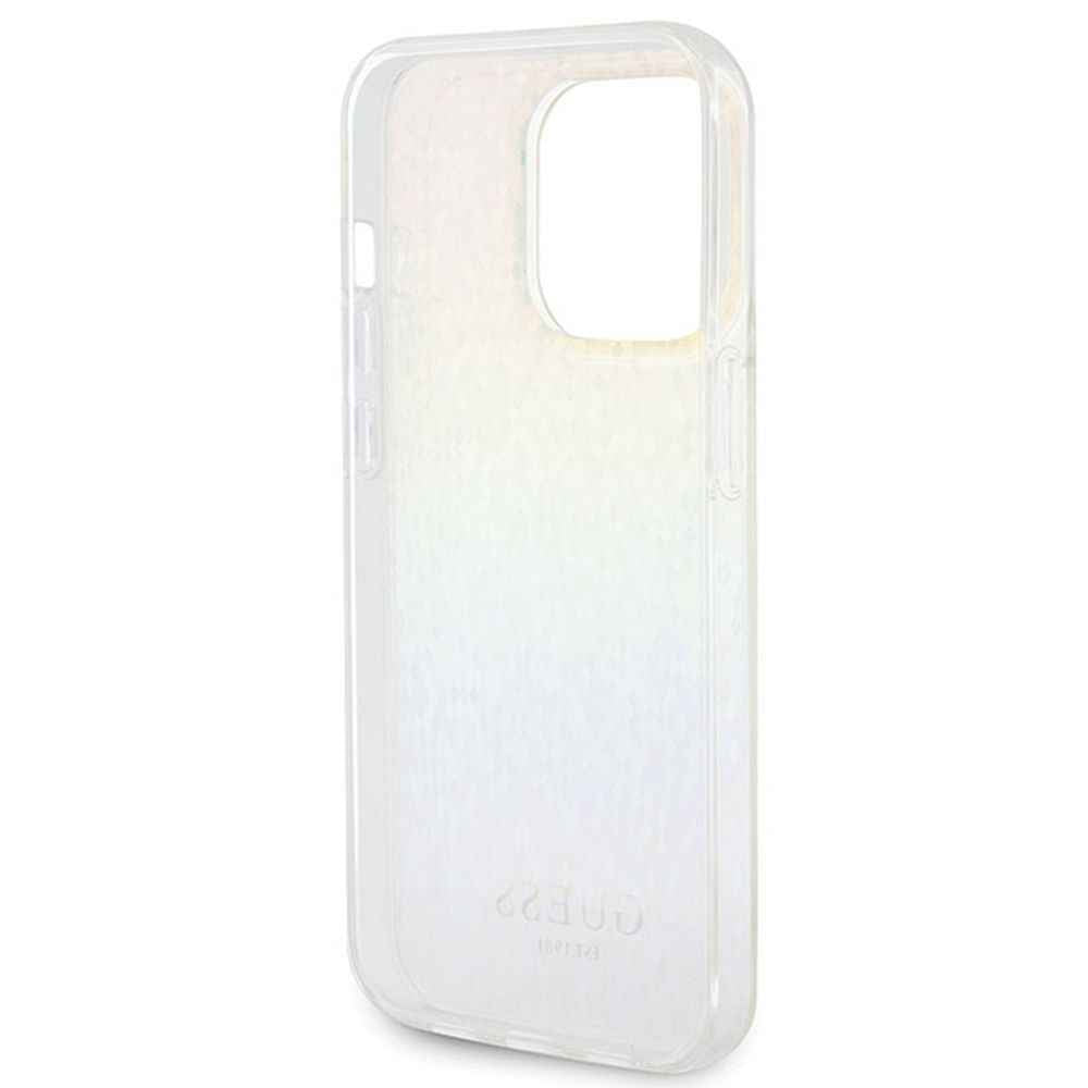 GUESS futerał do IPHONE 14 Pro GUHCP14LHDECMI (IML Faceted Mirror / disco iridescent) wielokolorowy