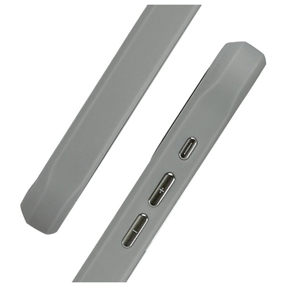 Grafika przedstawia NIMMY futerał GLASSES COOL CAT do iPhone 16 Pro Max szary