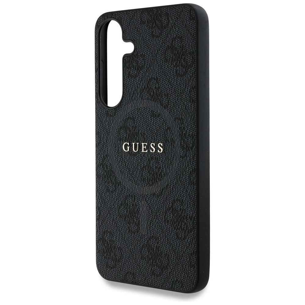 GUESS futerał do SAMSUNG S25 Plus GUHMS25MG4GFRK (Magnetic PU 4G Ring Classic Logo) czarny