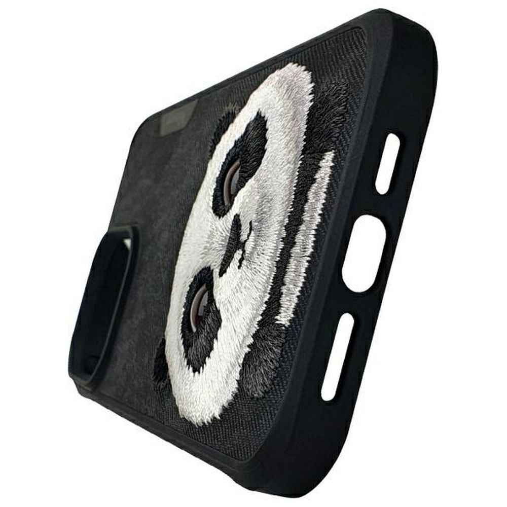 NIMMY futerał BIG EYED PET 2.0 Panda do IPHONE 15 Pro czarny