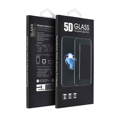 5D Full Glue Tempered Glass - do iPhone 15 / 16 czarny