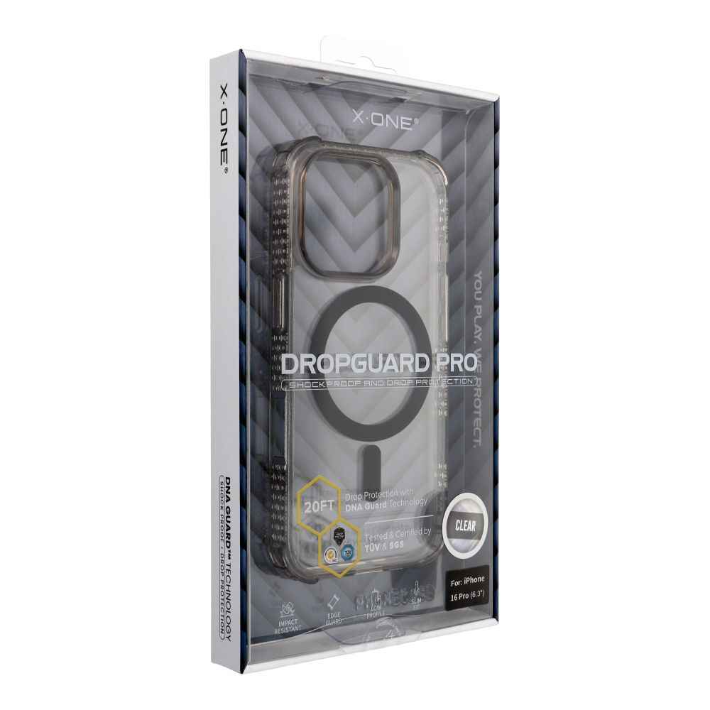 Futerał X-ONE Dropguard Magnetic Case Pro (kompatybilny z MagSafe) - do Apple iPhone 16 Pro czarny