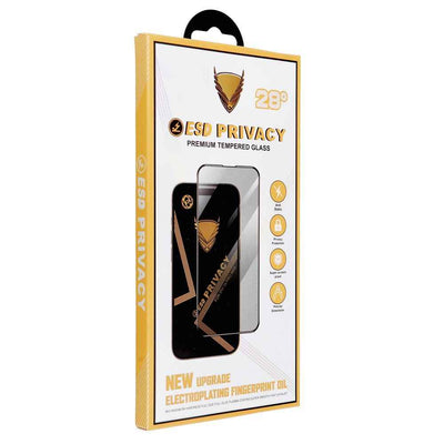 Szkło Hartowane OG 6D Premium Privacy Glass - do iPhone 17 Air czarny