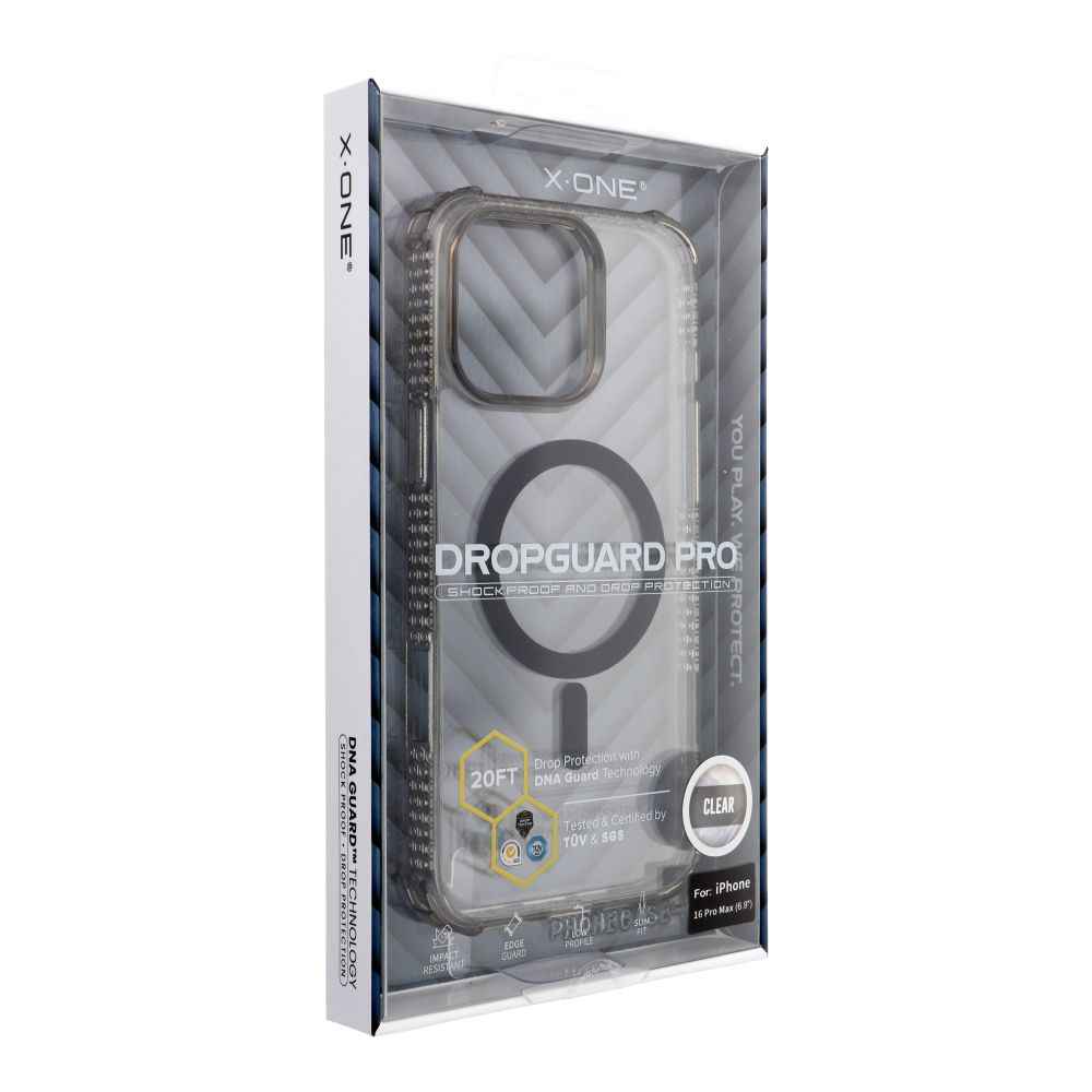 Futerał X-ONE Dropguard Magnetic Case Pro (kompatybilny z MagSafe) - do Apple iPhone 16 Pro Max czarny