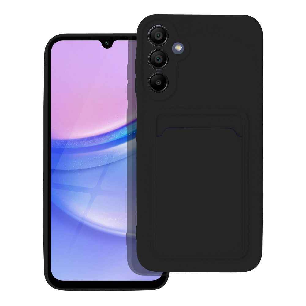 Futerał CARD CASE do SAMSUNG A15 5G / A15 4G czarny