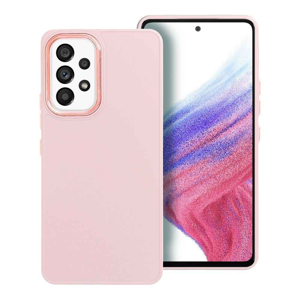 Futerał FRAME do SAMSUNG A53 5G pudrowy róż
