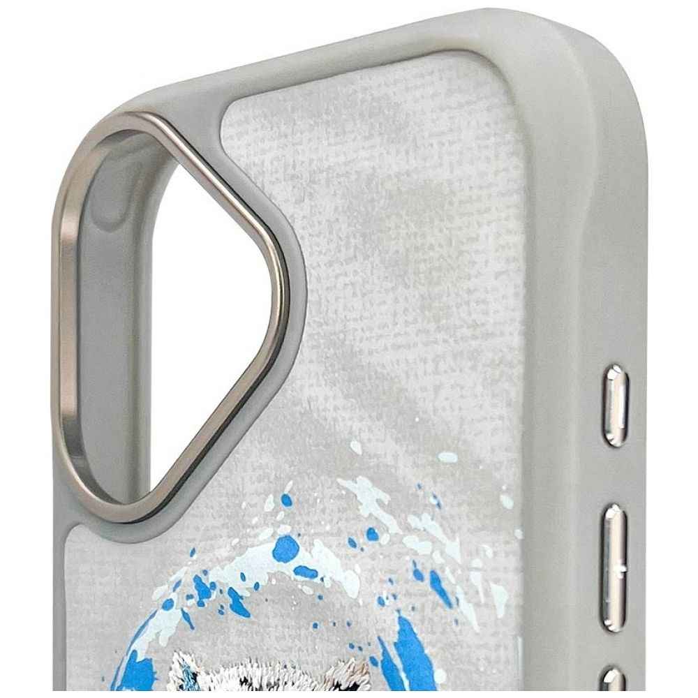 NIMMY futerał PANTERA kompatybilny z MagSafe do iPhone 16 jasno szary