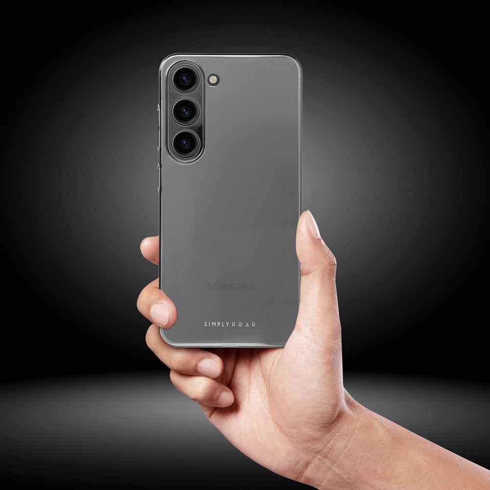 ROAR Etui PURE SIMPLE FIT do Samsung A14 Transparentny