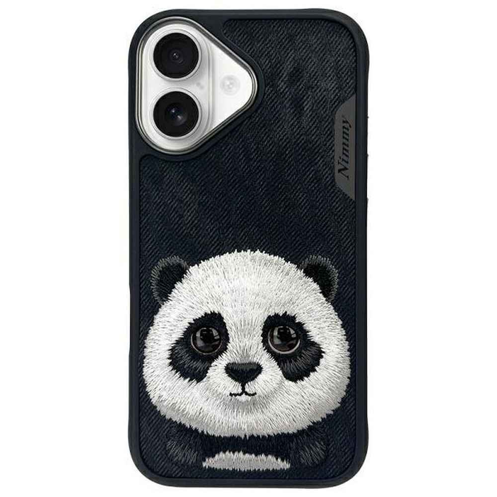 NIMMY futerał BIG EYED PET 2.0 Panda do IPHONE 16 czarny
