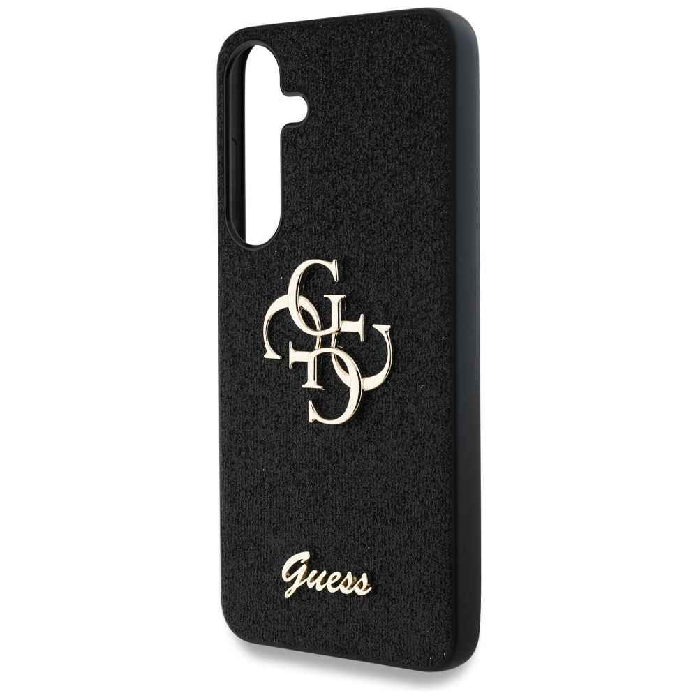GUESS futerał do SAMSUNG S25 Plus GUHCS25MHG4SGK (Fixed Glitter Big 4G) czarny