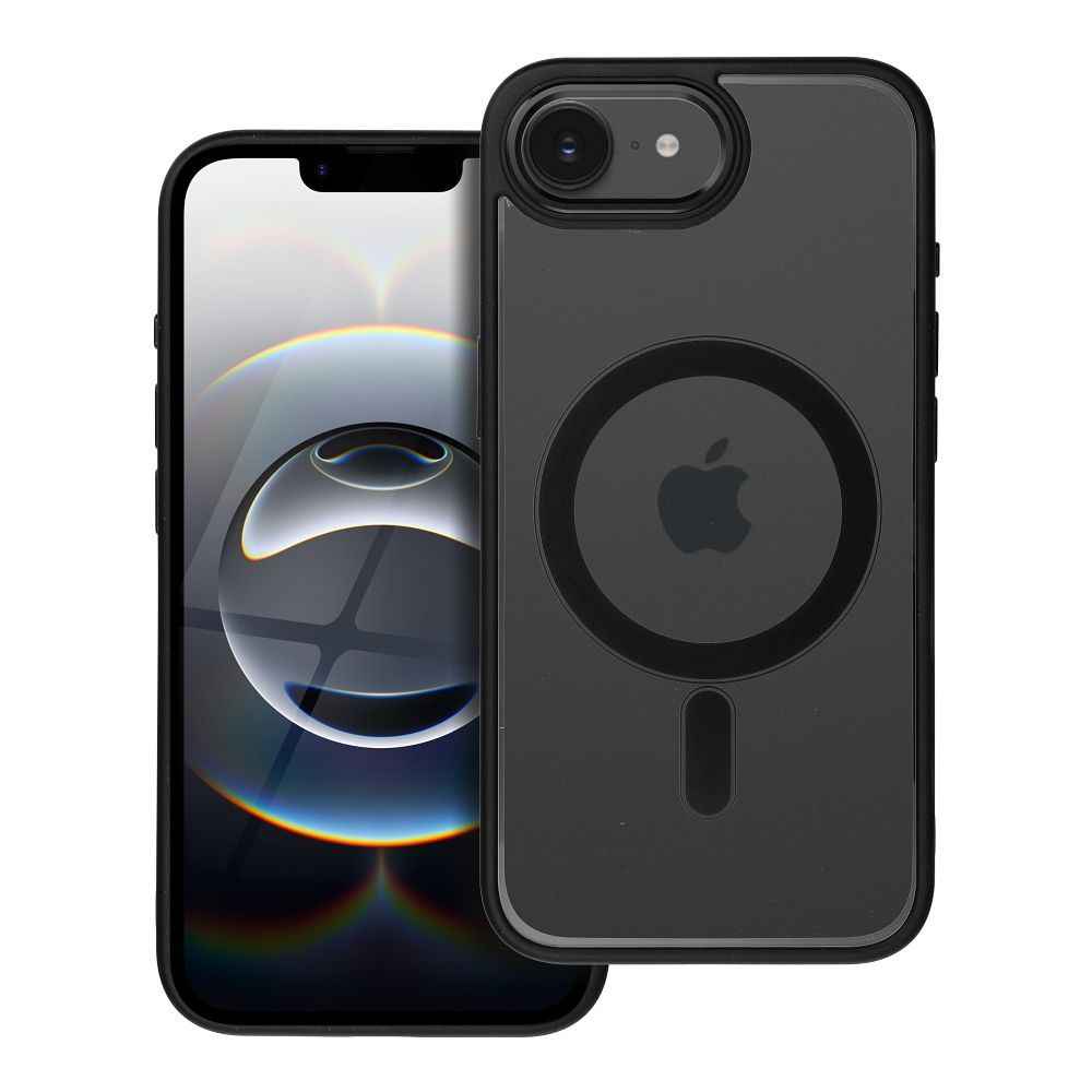 Futerał COLOR EDGE MAG COVER kompatybilny z MagSafe do iPhone 16e (SE 4 2025) czarny