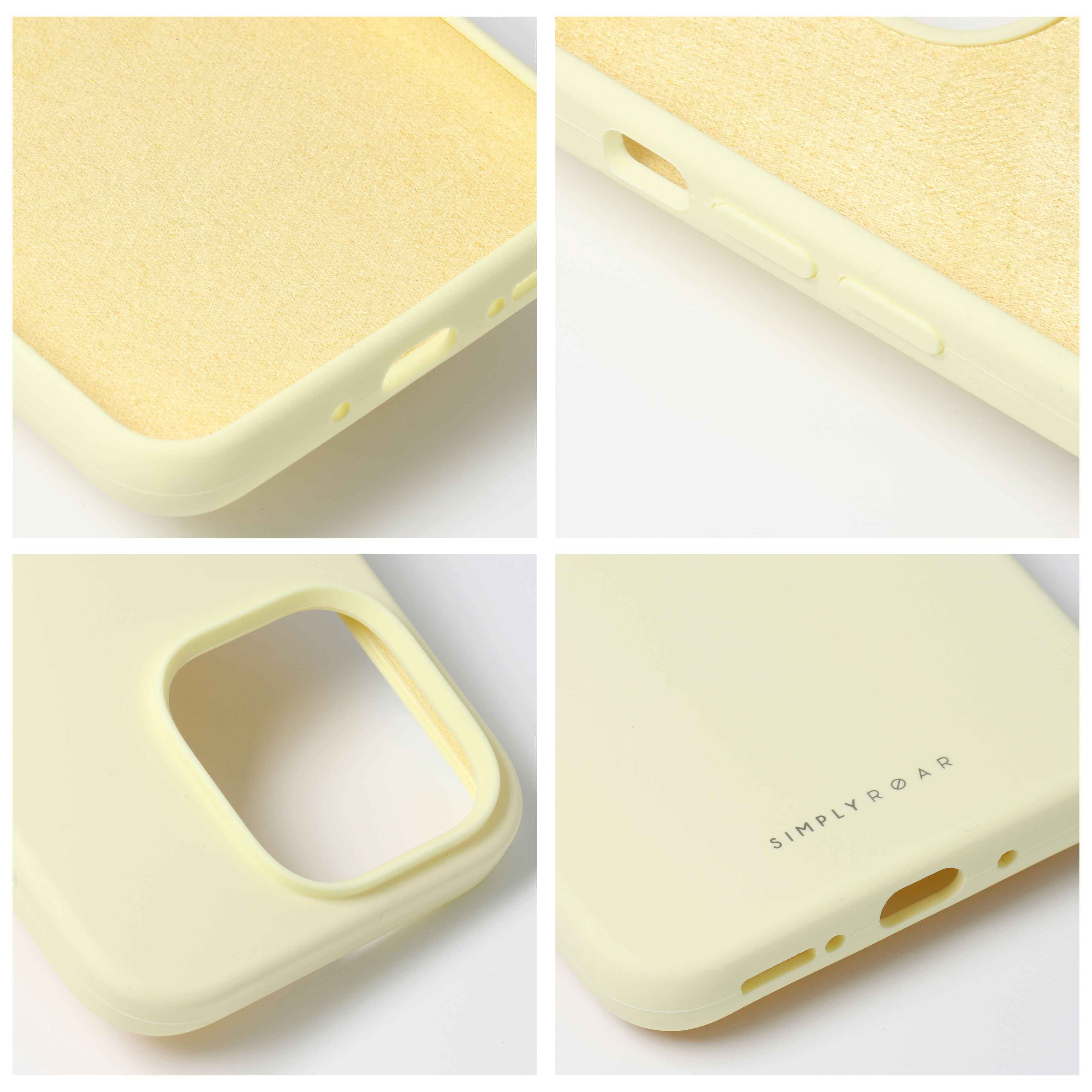 ROAR futerał CLOUD SKIN do IPHONE 14 Plus Jasnożółty