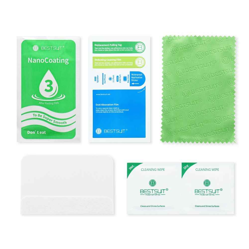 Szkło hybrydowe Bestsuit Flexible 5D Full Glue do HONOR Magic 7 Lite czarny (Hot Bending)