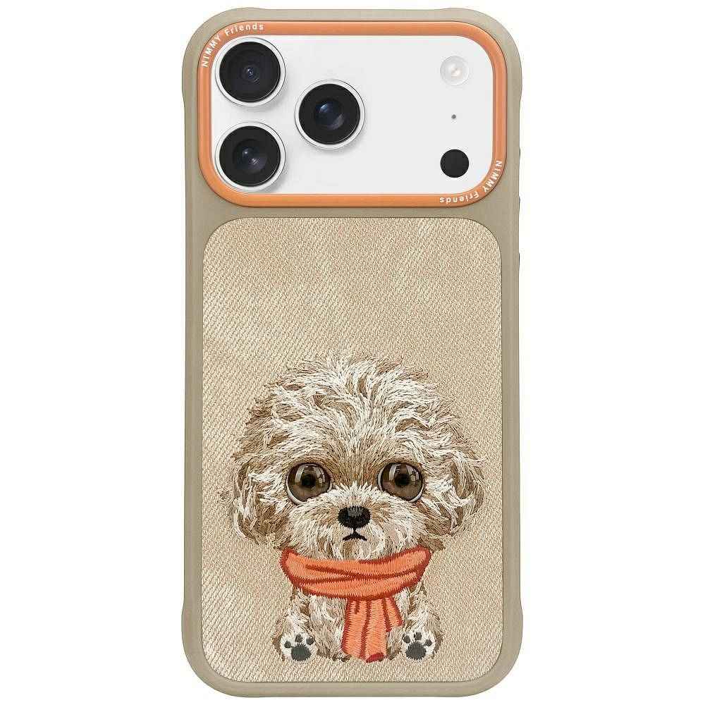 NIMMY futerał BIG EYED PET 2.0 Dog do IPHONE 17 beżowy