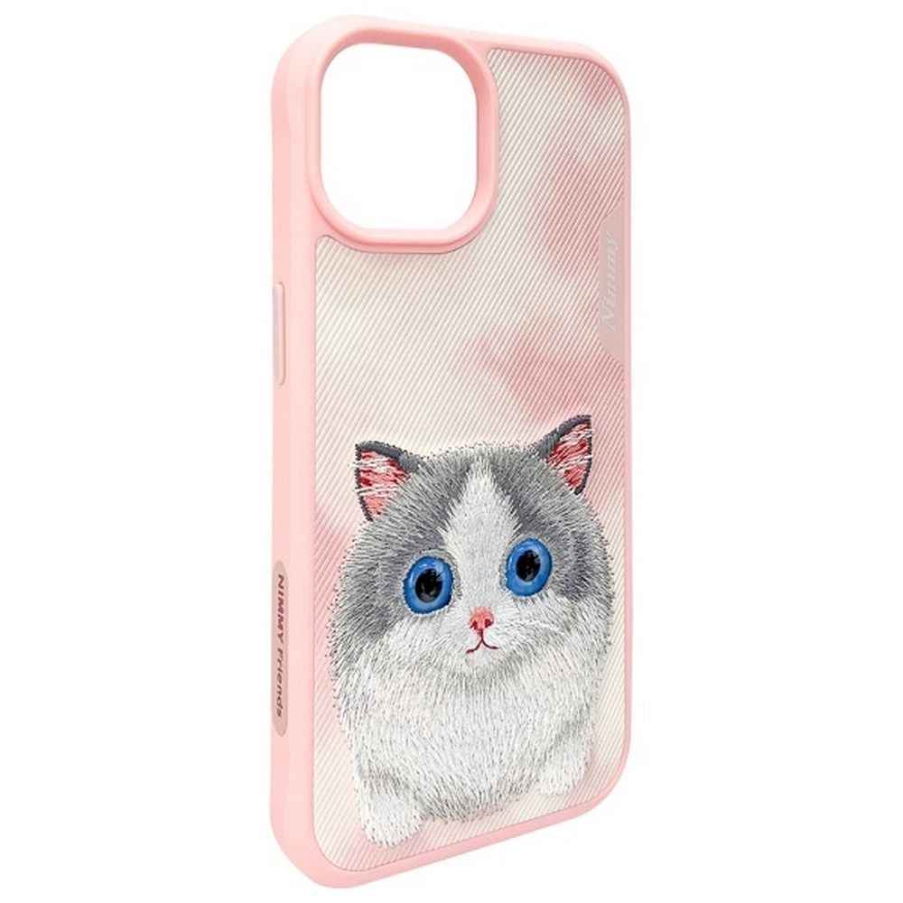 NIMMY futerał BIG EYED PET 2.0 Cat do IPHONE 15 różowy