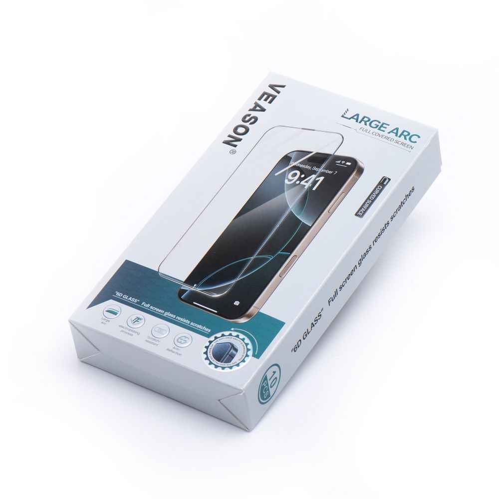 Szkło Hartowane 6D Pro Veason Glass (SET 10in1) - do Samsung Galaxy S25 Edge czarny