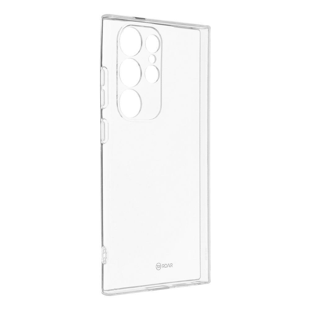 Grafika przedstawia produkt ROAR Etui JELLY do Samsung S24 Ultra transparentny dostępny w sklepie Etui24.