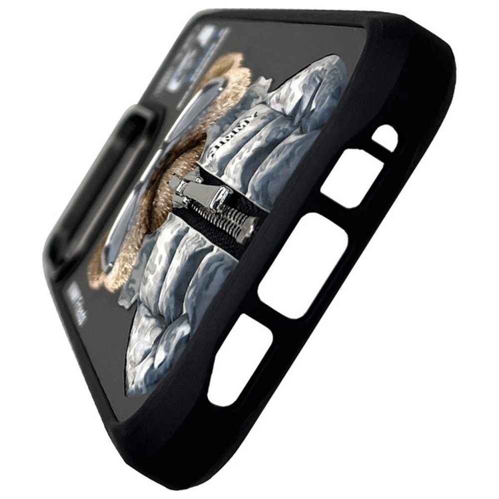 NIMMY futerał COOL&CUTE 2.0 Dog do iPhone 16 Pro Max czarny