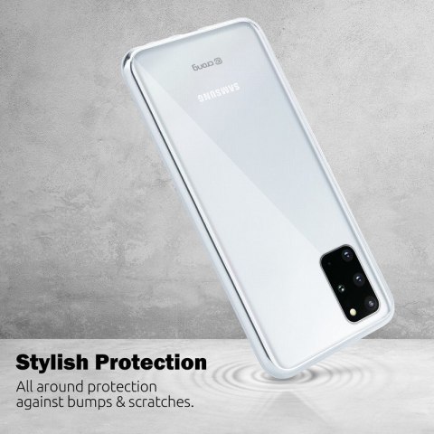 Etui na telefon Samsung Galaxy S20+ Plus Crong Crystal Slim Cover przezroczyste