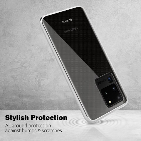 Etui na telefon Samsung Galaxy S20 Ultra Crong Crystal Slim Cover przezroczyste