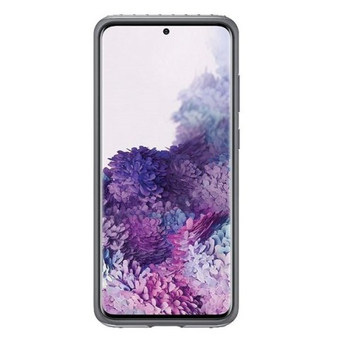 Etui na telefon Samsung Galaxy S20+ Plus EF-RG985CS z funkcją stojaka srebrne