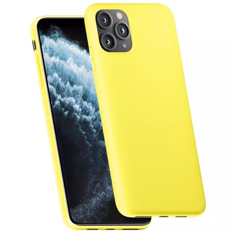 Etui na telefon iPhone 12 Pro Max 3MK Matt Case limonkowy 3MK