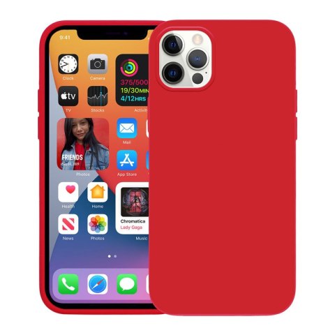 Etui iPhone 12 Pro Max Crong czerwony